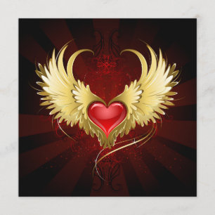 Red Heart with Golden Wings Programme
