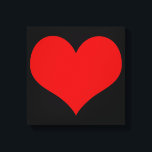 Red Heart Wrapped Canvas<br><div class="desc">Red Heart Wrapped Canvas</div>