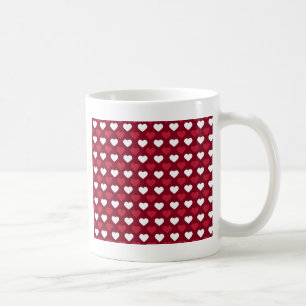 Red Hearts Coffee Mug