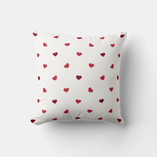 Red Hearts Cushion