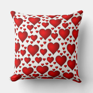 Red Hearts Cushion