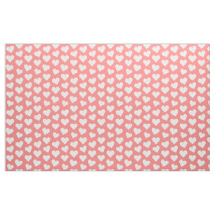 Red Hearts Fabric Red Love Valentine's Fabrics