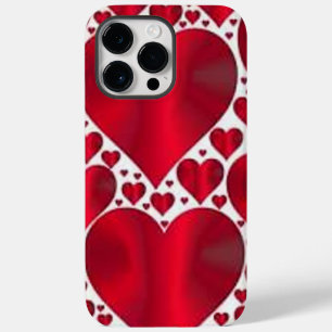RED HEARTS FOR VALENTINE'S DAY Case-Mate iPhone 14 PRO MAX CASE