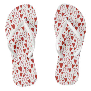 Red Hearts Jandals