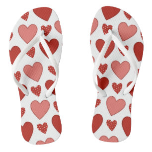 Red Hearts Jandals
