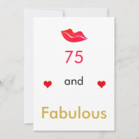 Red hearts lips 75 and FABULOUS