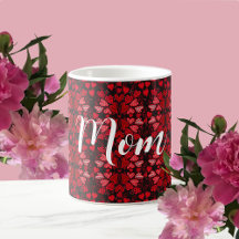 Red Hearts Love Personalised