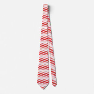 Red Hearts Lovely  Tie