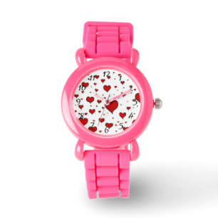 Red hearts rain watch