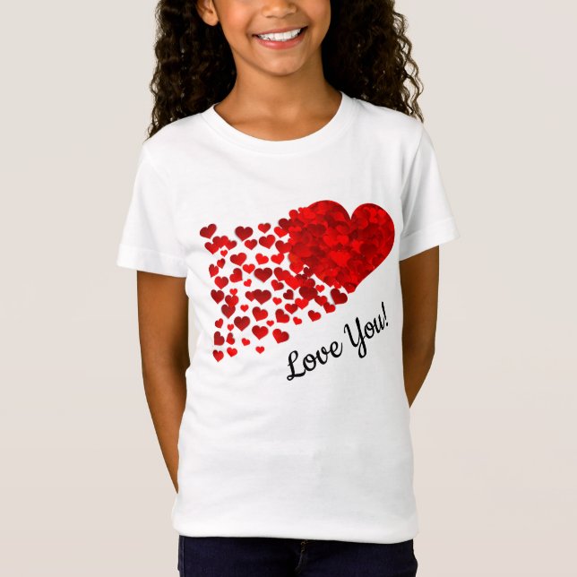 Red Hearts T-Shirt (Front)