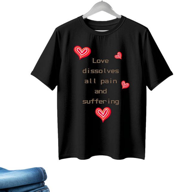 Red hearts T-Shirt (Creator Uploaded)