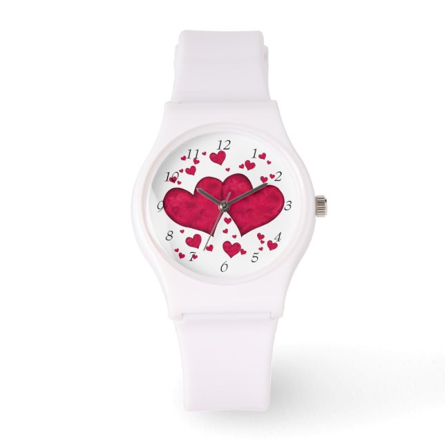 Red Hearts Watch (Front)