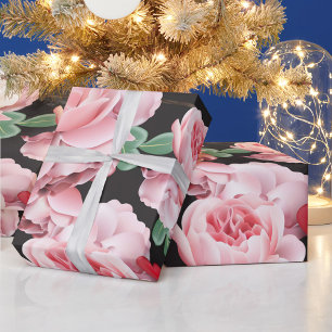 Red Hearts Wrapping Paper