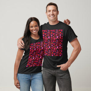 Red hearty design T-Shirt