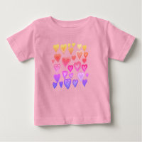 Red hearty design T-Shirt
