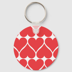 Red heats key ring