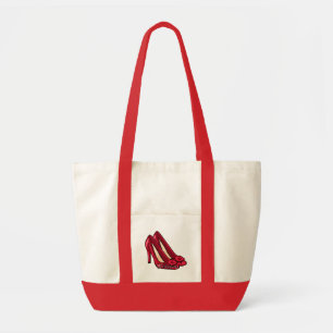 Red Heels Tote Bag