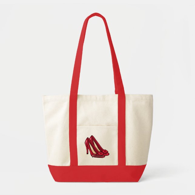 Red Heels Tote Bag (Front)