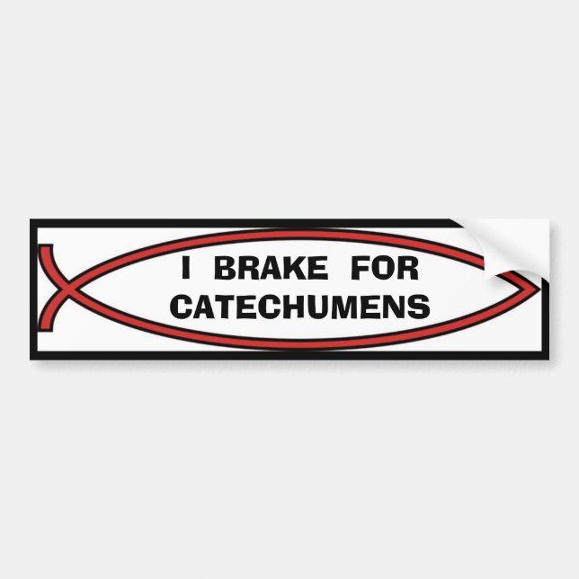 RED HERRING BUMPER STICKER (Front)