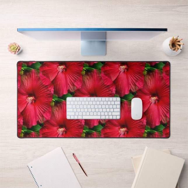 Red Hibiscus....... Desk Mat (Office 1)