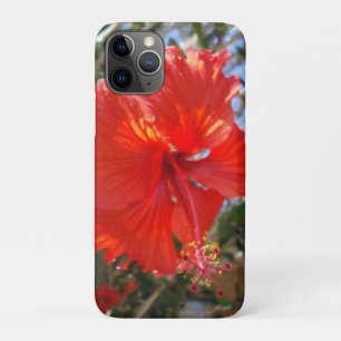 Red Hibiscus Flower On A Tree,   Case-Mate iPhone Case