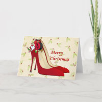 Red High Heel Shoes / Santa Elf