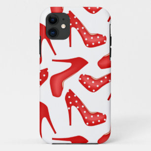 red high heels Case-Mate iPhone case