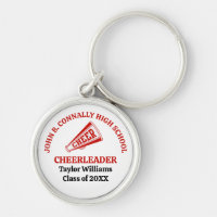 Red High School Cheerleader Personalised
