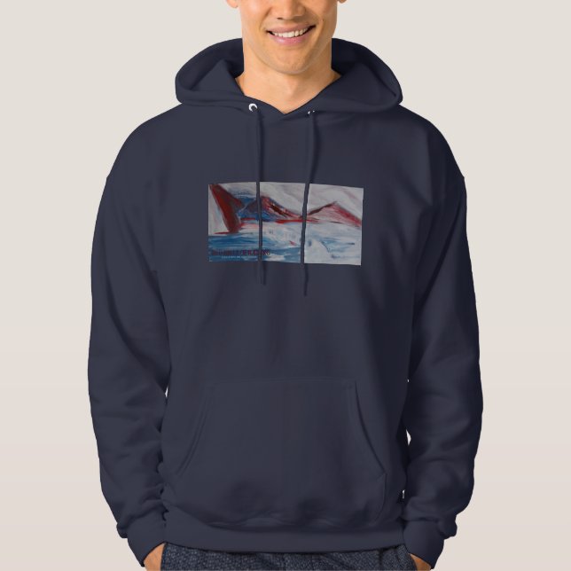RED HILLS OF ICEBERG HOODIE (Front)