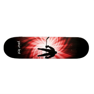 Red Hockey Skateboard