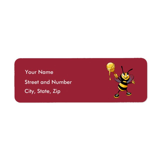 Red Honey Bee Rosh HaShana (Front)