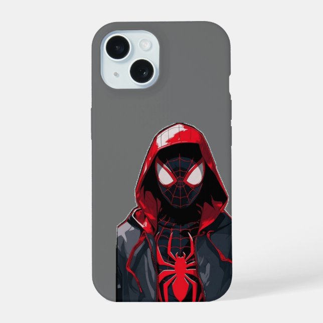 Red Hooded Hero Inspired Phone Case (Back)
