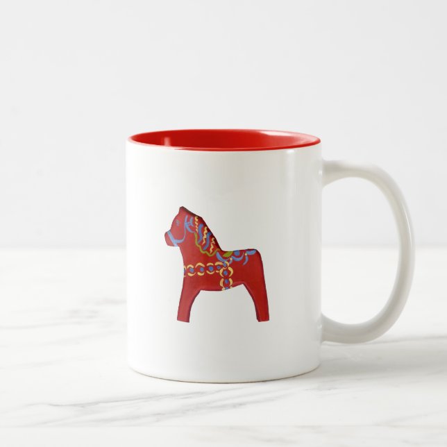 Red Horse Mug (Right)