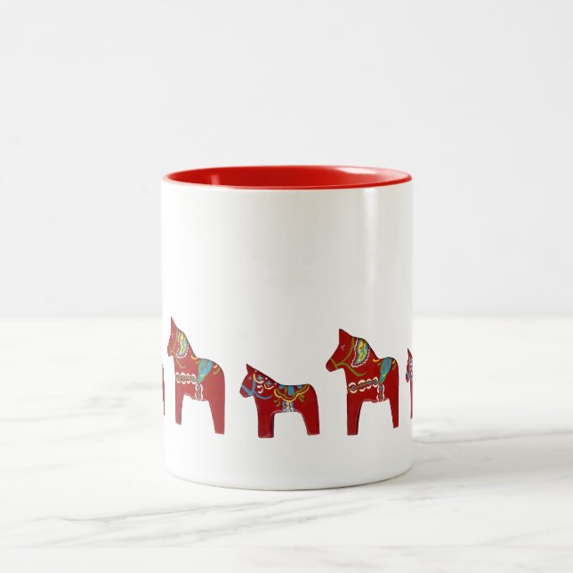 Red Horse Mug (Center)