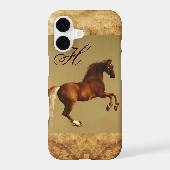 RED HORSE Parchment Monogram (Back)