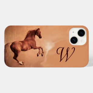 RED HORSE Parchment Monogram Case-Mate iPhone 14 Case