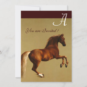 RED HORSE Party Invitation