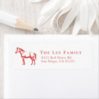 Red Horse Return Address
