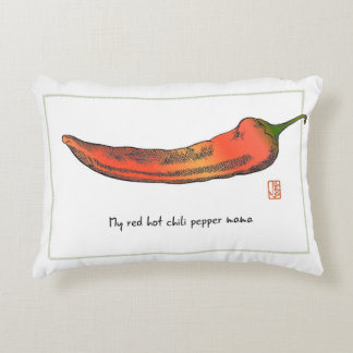 Red Hot Chilli Mama Accent Pillow