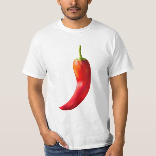 Red hot chilli pepper black t shirt (Front)
