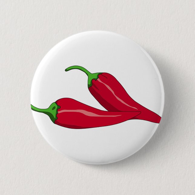 Red Hot Chilli Peppers 6 Cm Round Badge (Front)