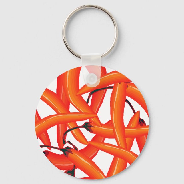 Red Hot Chilli Peppers Key Ring (Front)