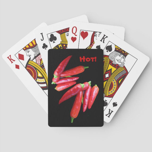 Red Hot Chilli Peppers Playing Cards (Back)