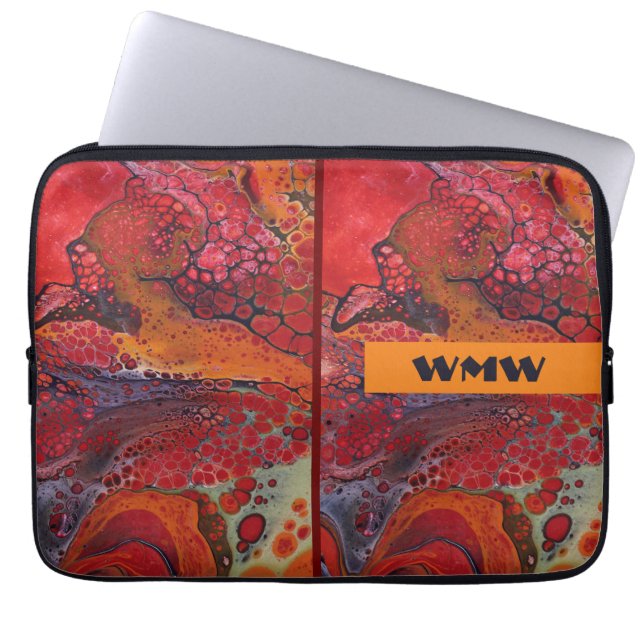 Red Hot Customised iPad Case (Front)