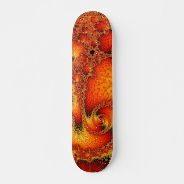 Red Hot Firepit Skateboard (Front)