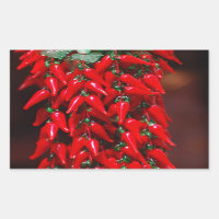 Red Hot Hanging Chilli Peppers Image Design