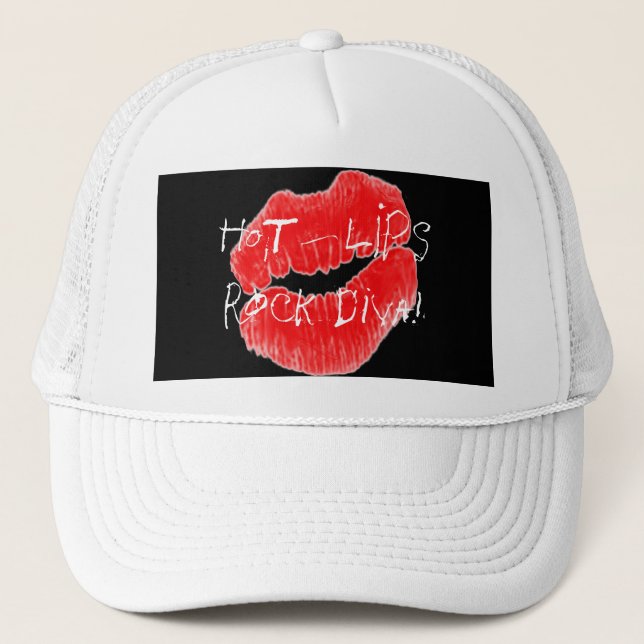 Red Hot Lips II Trucker Hat (Front)