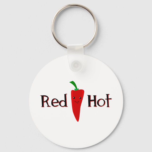 Red Hot Pepper Key Ring (Front)