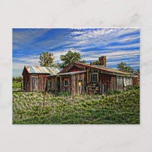 RED HOUSE POSTCARD