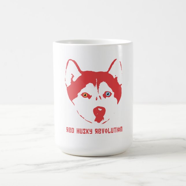 Red Husky Revolution Mug (Center)